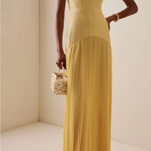 Yellow Sleeveless Dress